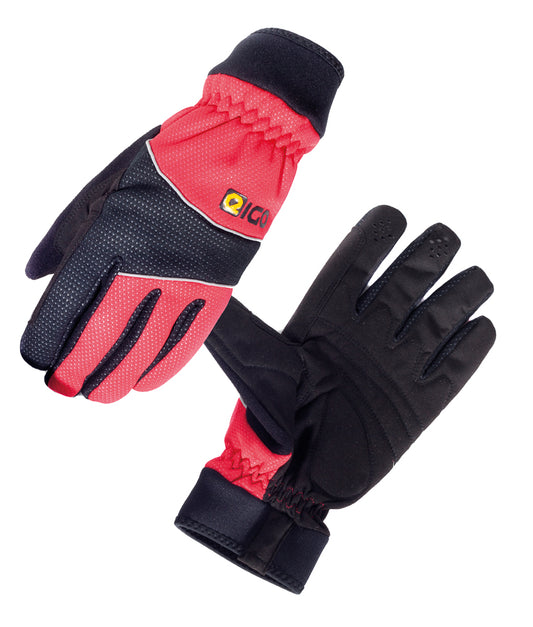 Eigo Windster Cycling Gloves Black / Red - XL