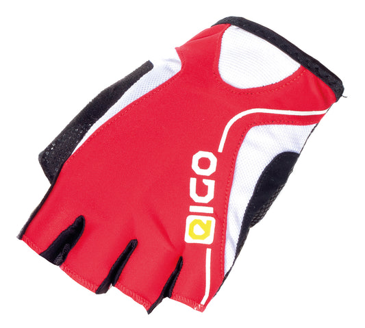 Eigo Track Cycling Mitts Red / White / Black - M