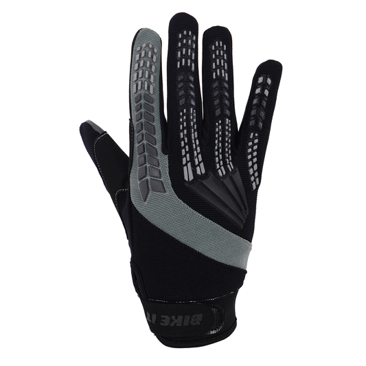 Bike It 'Vapor-S' Summer Motorcycle Glove (Black/Grey) - X-Large