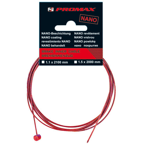 Bike It Universal Gear Cable Road/MTB 2100mm With Friction Reducing Nano Coating - Each