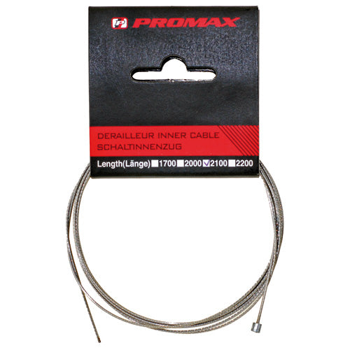 Bike It Universal Gear Cable Road/MTB 2100mm With Slick Coating - Each