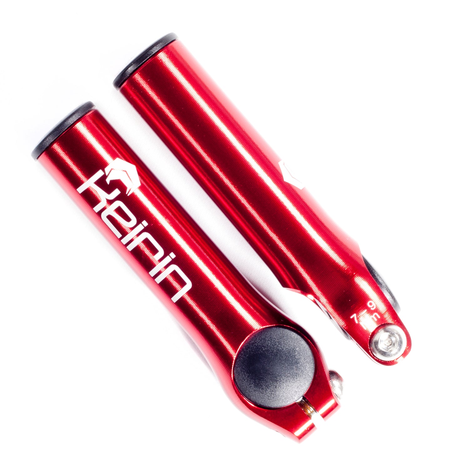 Keirin CNC Bar Ends - Red