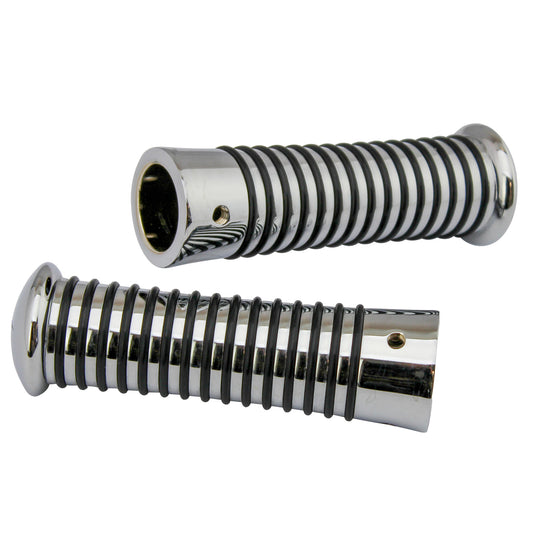 Bike It Grip Sundance Chrome 25mm Left - 25mm Right - 130mm Length