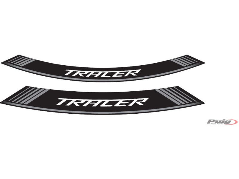 Wheel Rim Stickers - Silver