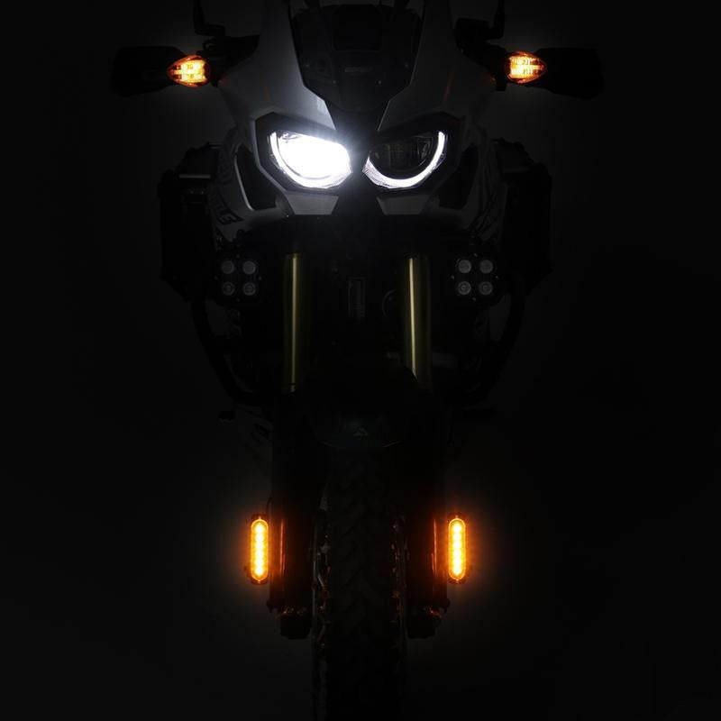 DENALI Daytime Running Lights With Universal Fender Mounting Kit