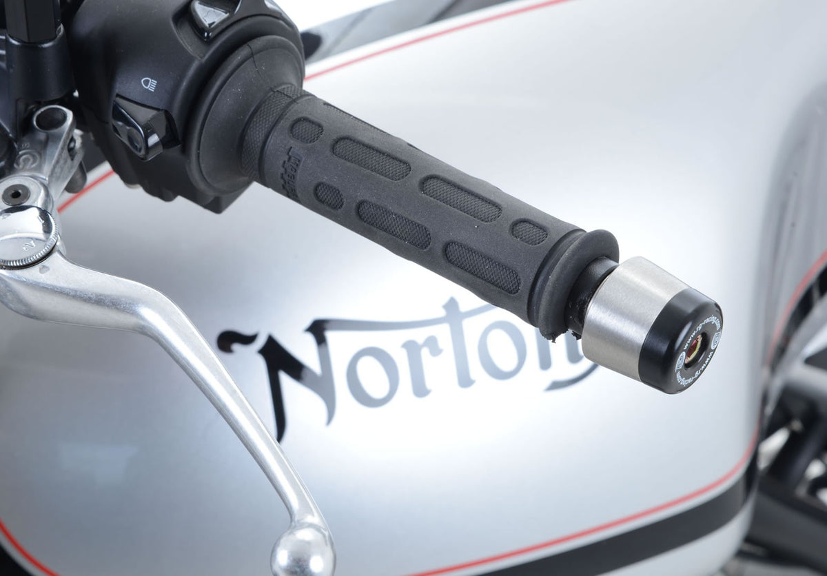 Bar End Sliders for Husqvarna Nuda 900/R '12-, Norton Commando 961 Sport '15-25 and Zero SRF '19-