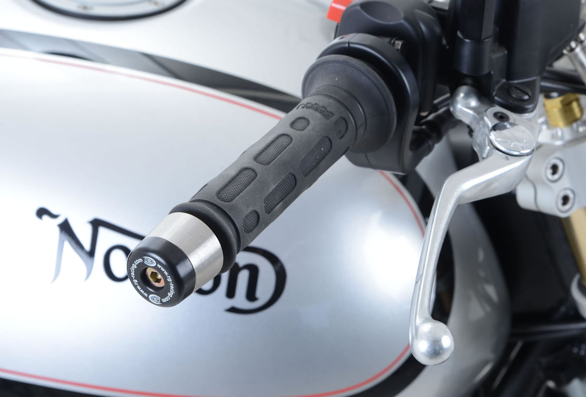 Bar End Sliders for Husqvarna Nuda 900/R '12-, Norton Commando 961 Sport '15-25 and Zero SRF '19-