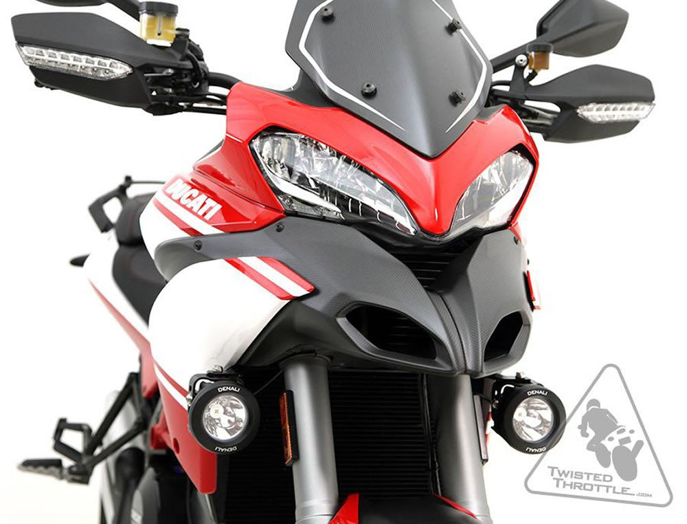 Denali light mount for Ducati Multistrada 1200/S '10-'14