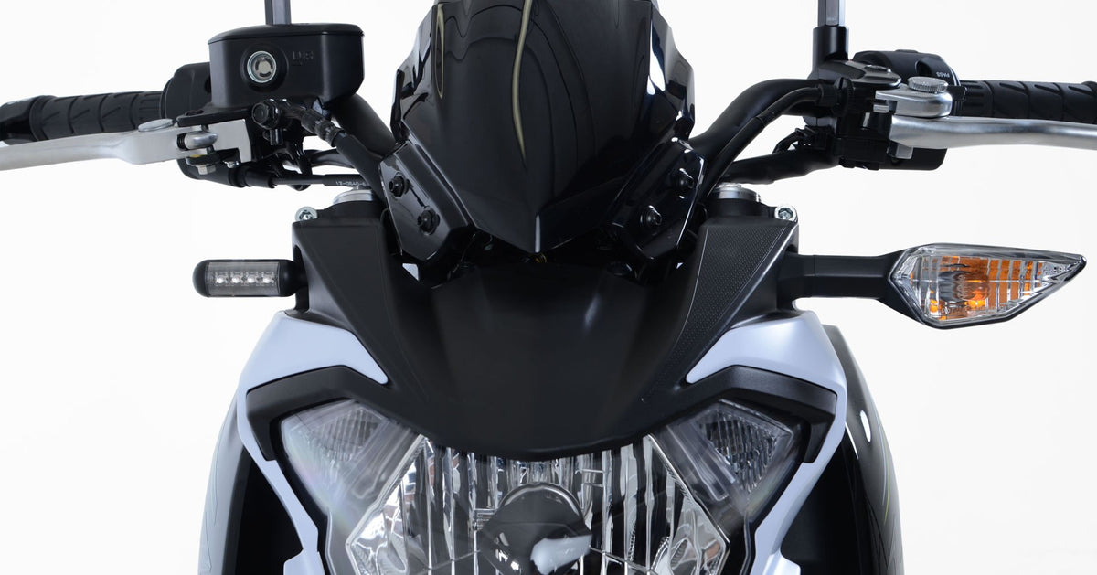 Front Indicator Adapter Kit for the Kawasaki Z1100 '26-, Ninja 250 ('13-'17) Z1000 '14-, Z125, Z650 and Z300 models