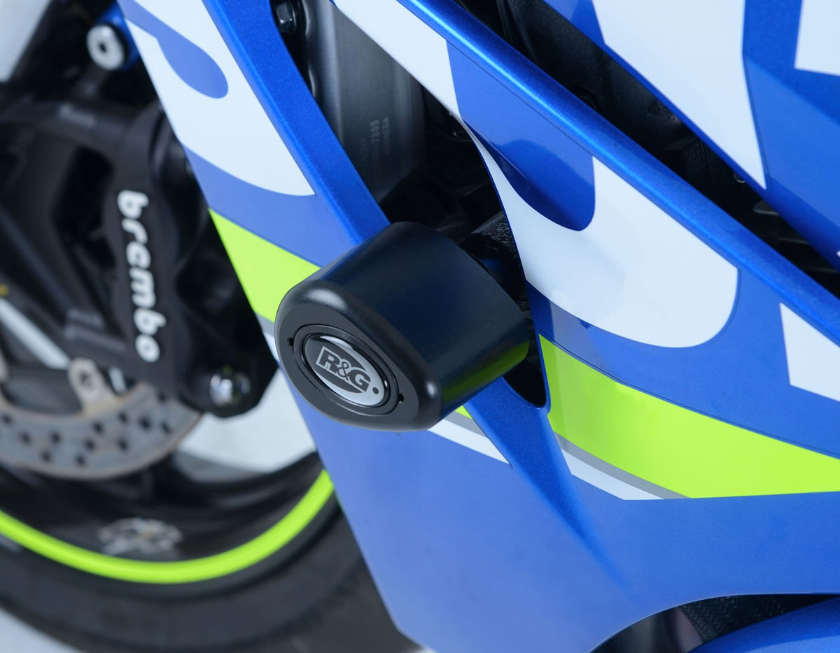 Crash Protectors - Aero Style for Suzuki GSX-R1000 '17- '24, GSX-R1000R '17- & GSX-R1000RS '26- [Non-Drill Kit]