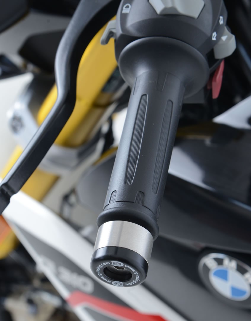 Bar End Sliders for the BMW G310R / GS '17-25, G310RR '22-25, TVS Apache RR 310 '21- & Yamaha MT-09 '24-
