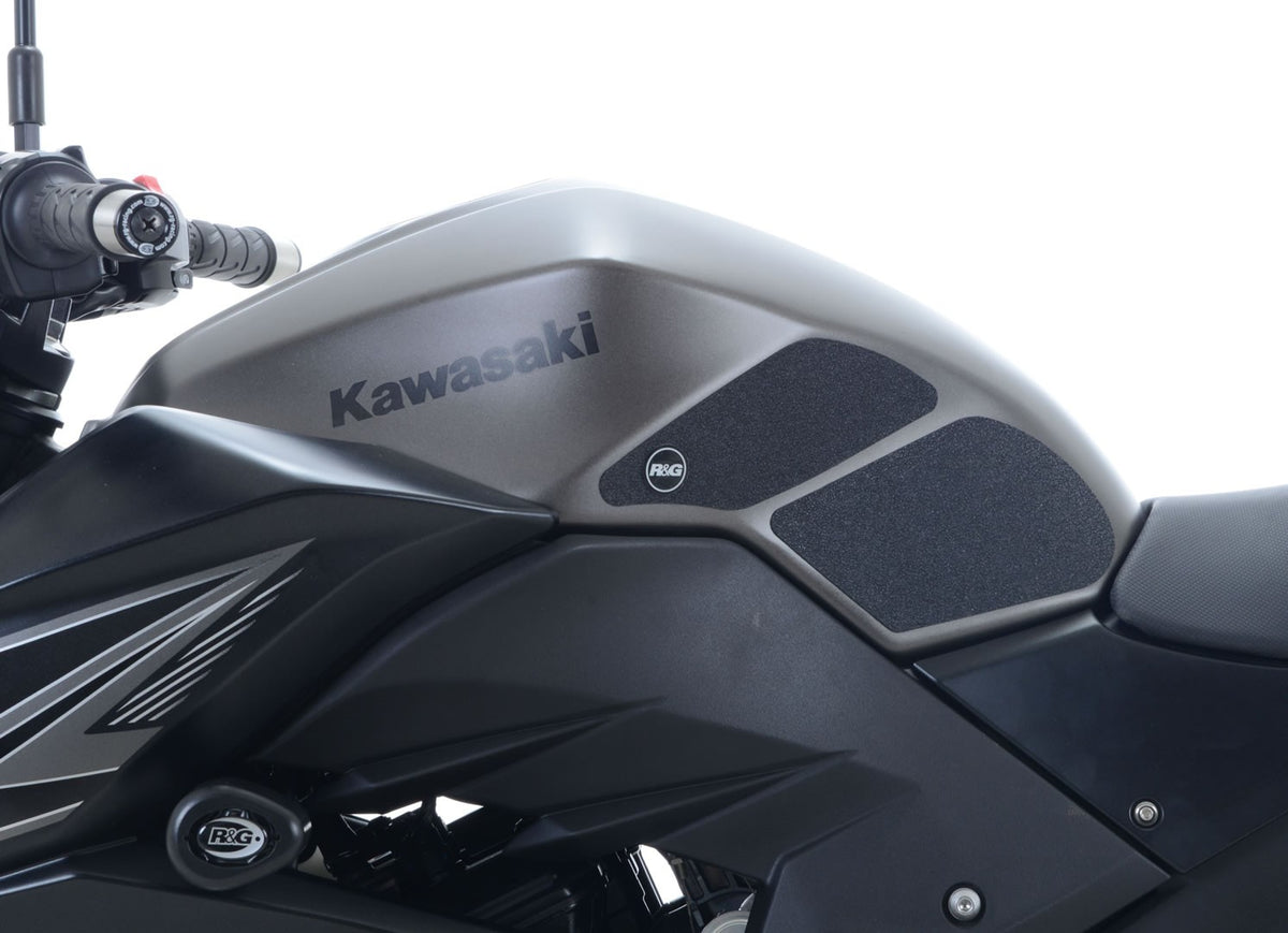 R&G Tank Traction Grip Kit For The Kawasaki Ninja 250 ('13-'17), Ninja 300 '13- and Kawasaki Z300 & Z250 '13-'18 models