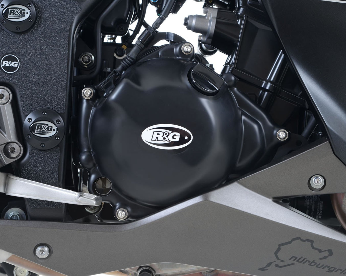 Engine Case Cover Kit (2pc) For Kawasaki Ninja 300 '13- , Ninja 250 '13-'17, Z250 '13-'18 & Z300 models