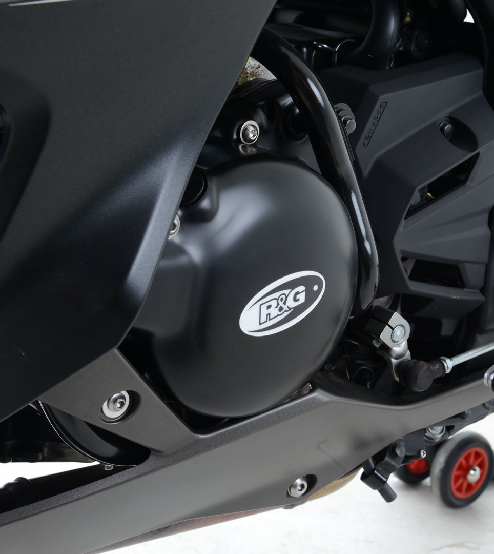 Engine Case Cover Kit (2pc) For Kawasaki Ninja 300 '13- , Ninja 250 '13-'17, Z250 '13-'18 & Z300 models
