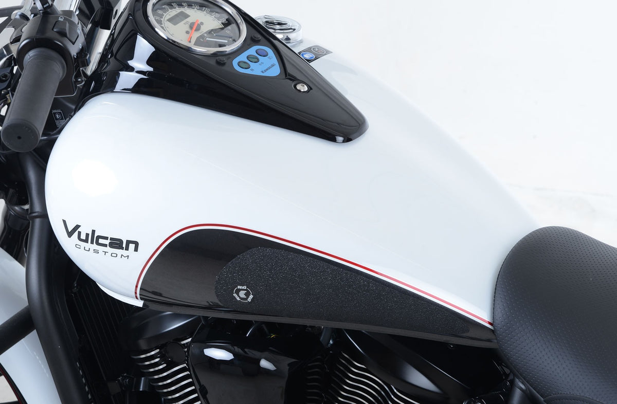 R&G Tank Traction Grips for Kawasaki Vulcan VN900 Csutom '07-, Classic '06- and Classic LT '11-