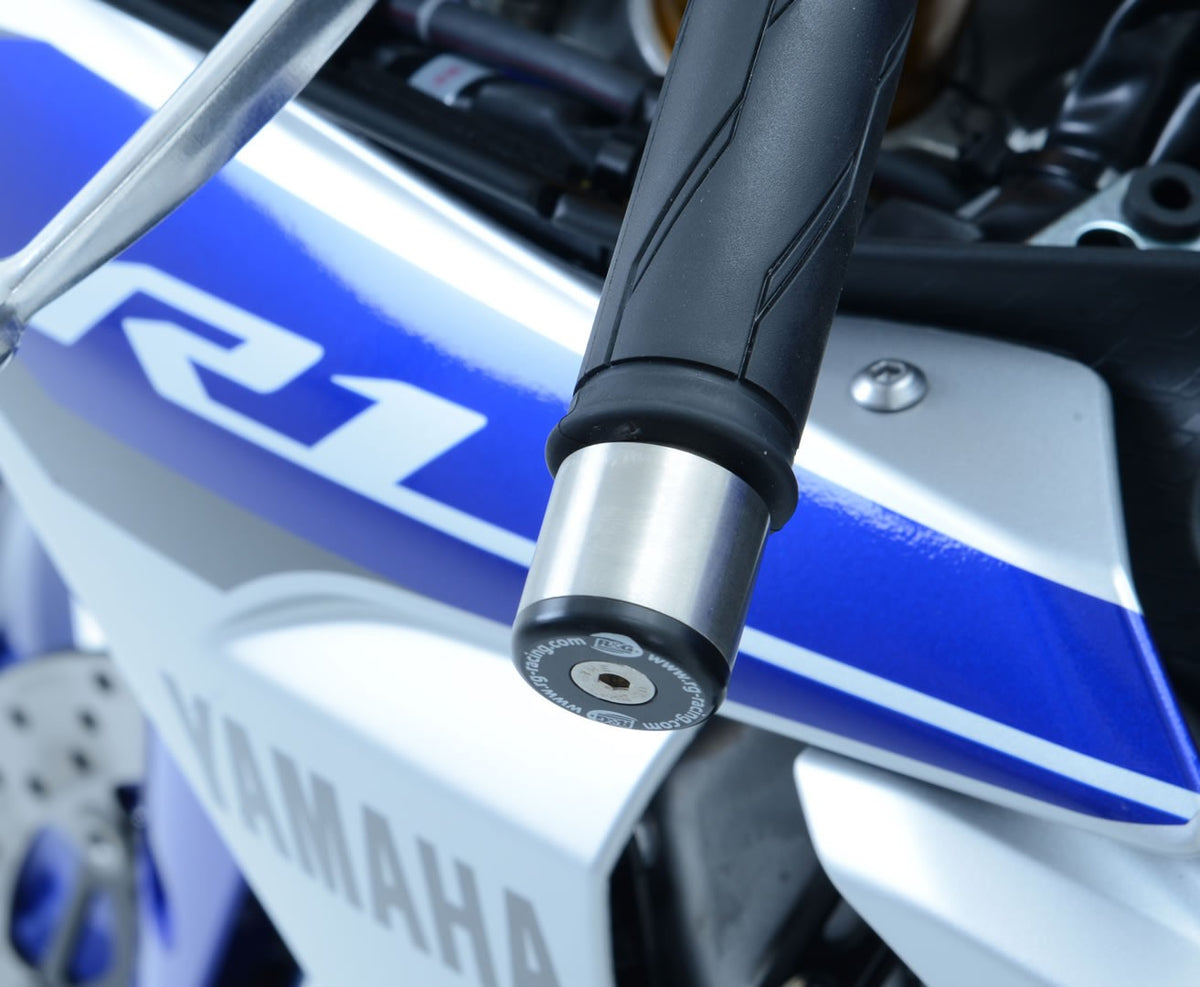 Bar End Sliders for Yamaha YZF-R1/R1M '15-, R7 ’22-25, Honda CMX1100 Rebel (DCT) '21-'24 & CMX1100T Rebel (DCT) '23-'24