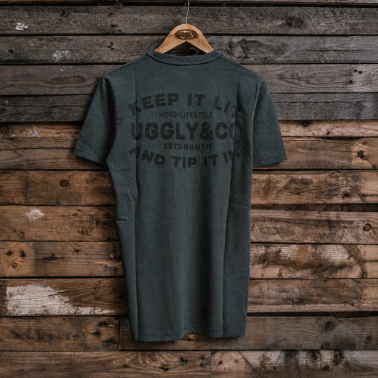 Green Keep it Lit' Tee by Uggly & Co
