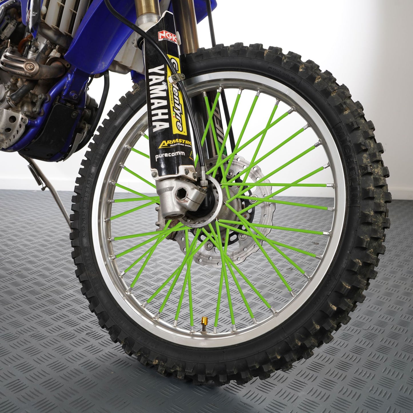 GP Pro Pack Of 40 Green Spoke Shrouds - 21cm