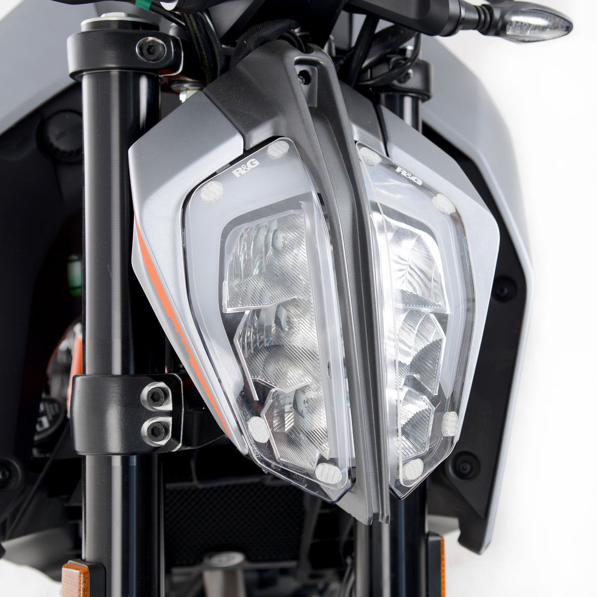 Headlight Shields for KTM 790 Duke '18-'25, 890 Duke R '20- '24 & 125 Duke '22- (Pair)