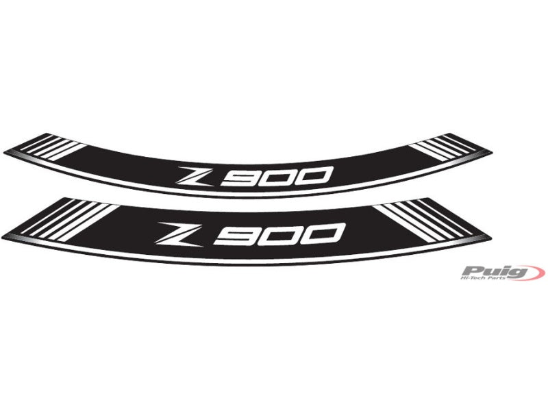 Wheel Rim Stickers - White