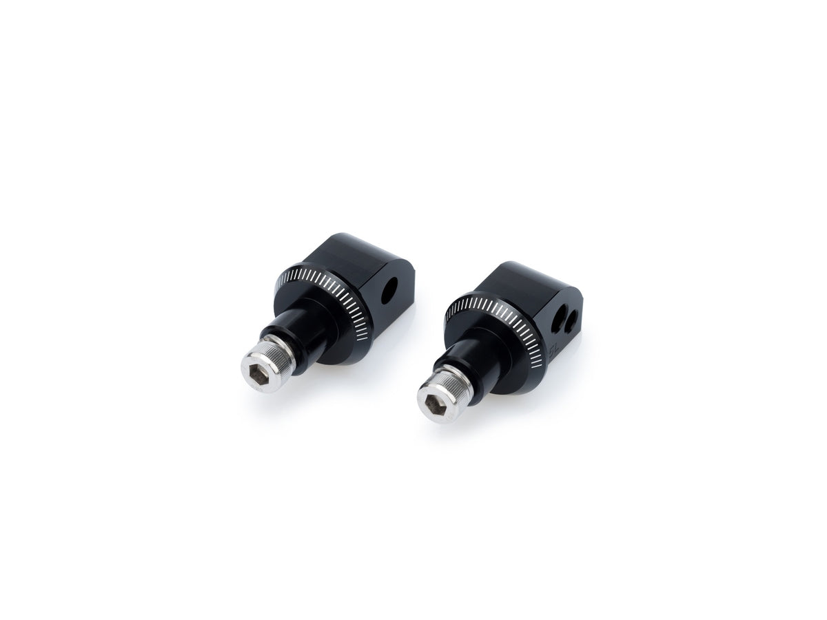 Puig Pillion Footpeg Adaptors (Black)