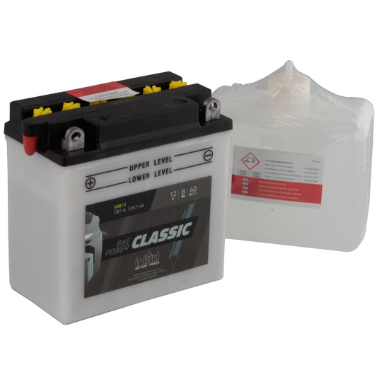 intAct CB7-A / 12N7-4A Classic Bike-Power Battery With Acid Pack