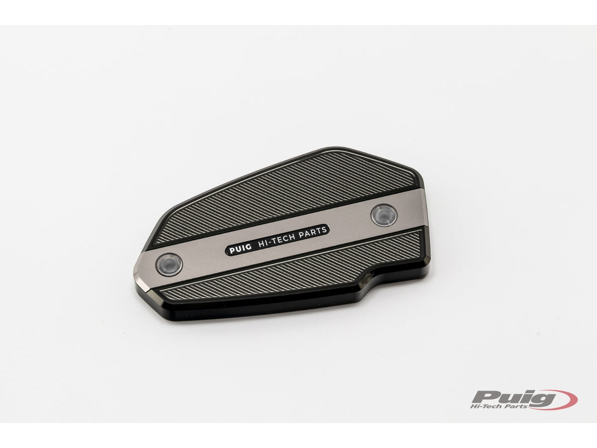 Front Brake Liquid Tank Cover - Silver