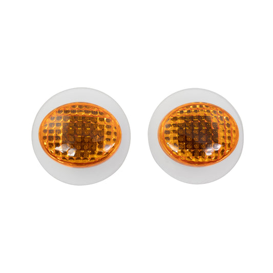 Bike It Micro Slim Fairing Indicators With Amber Lens