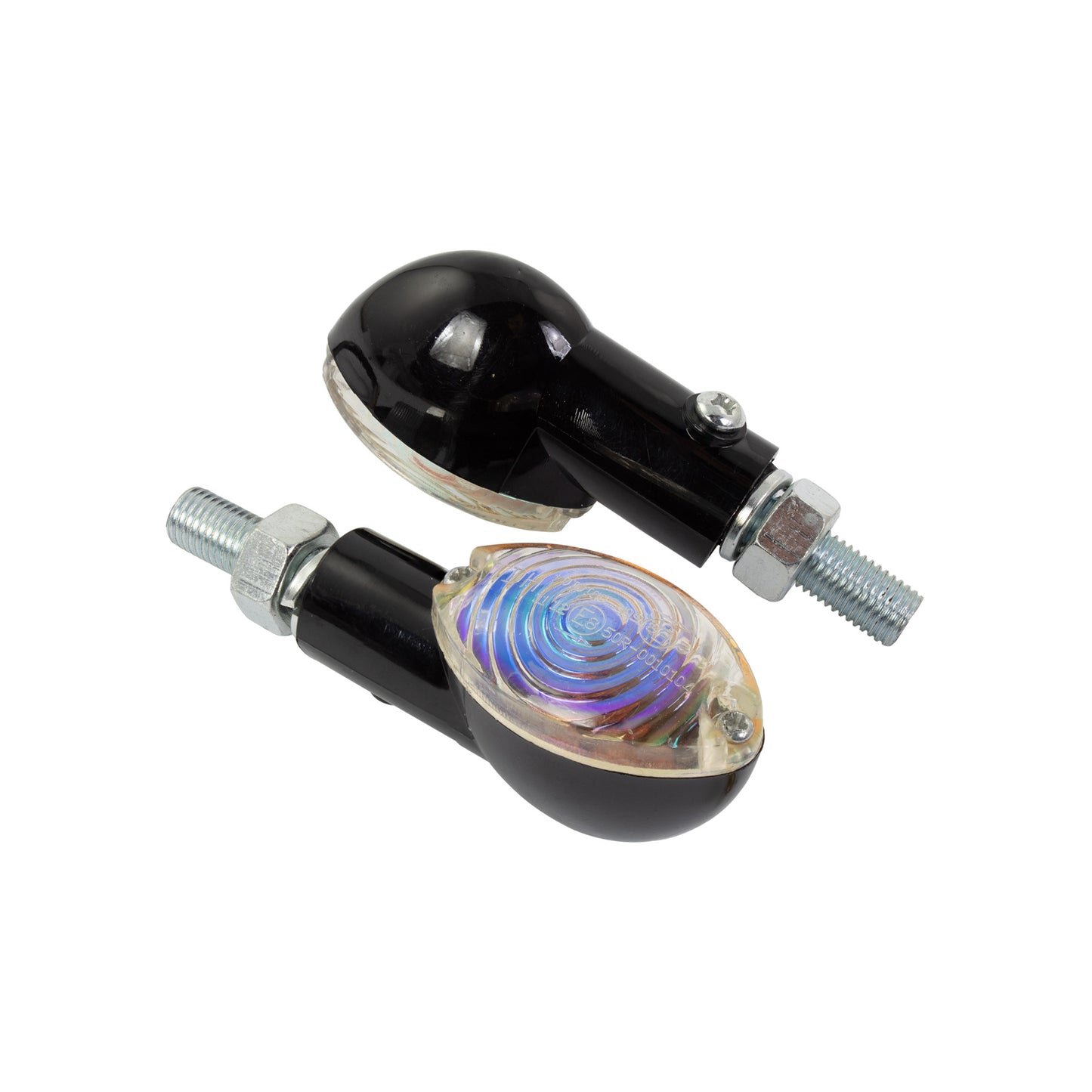 Bike It Mini Cat Eye Indicators With Black Body And Iridium Lens