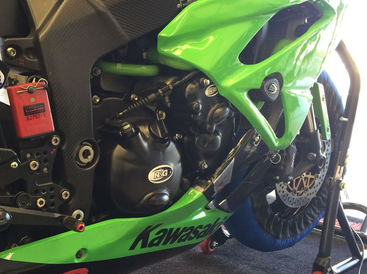 Engine Case Cover Kit (3pc) for the Kawasaki ZX6R '09-'14 Race Series