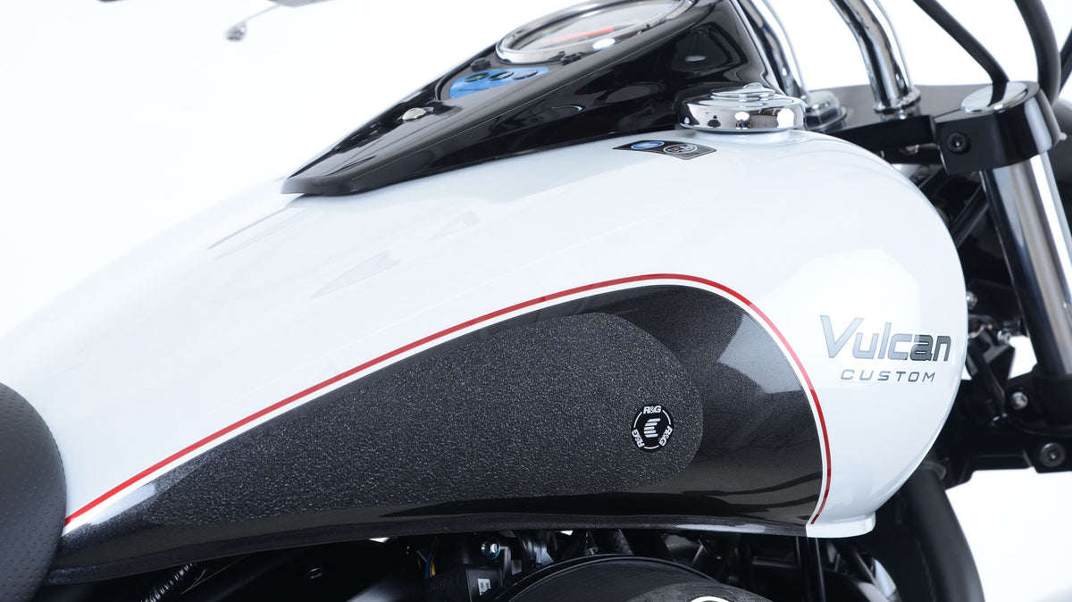 R&G Tank Traction Grips for Kawasaki Vulcan VN900 Csutom '07-, Classic '06- and Classic LT '11-