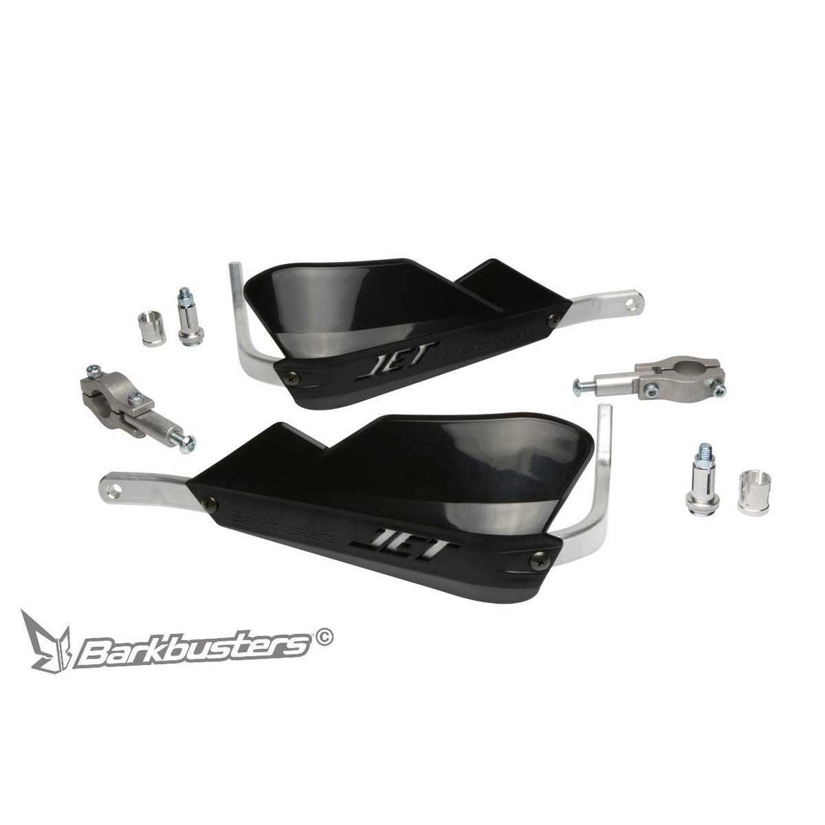 BarkBusters JET HandGuard Kit (22mm - Straight Mount)