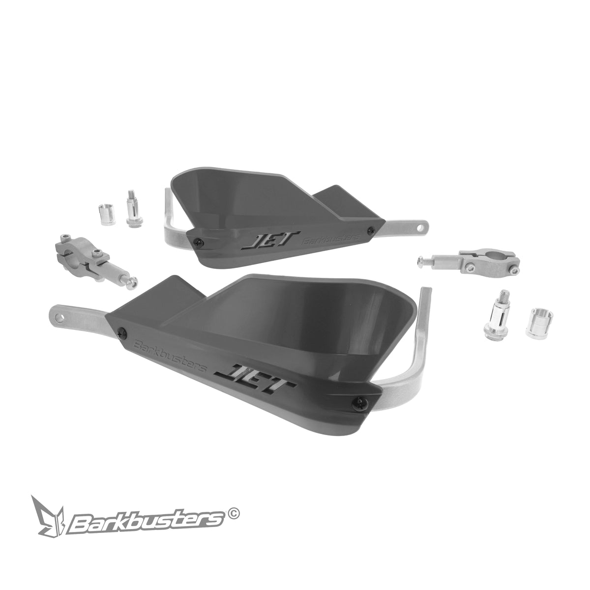 BarkBusters JET HandGuard Kit (22mm - Straight Mount)