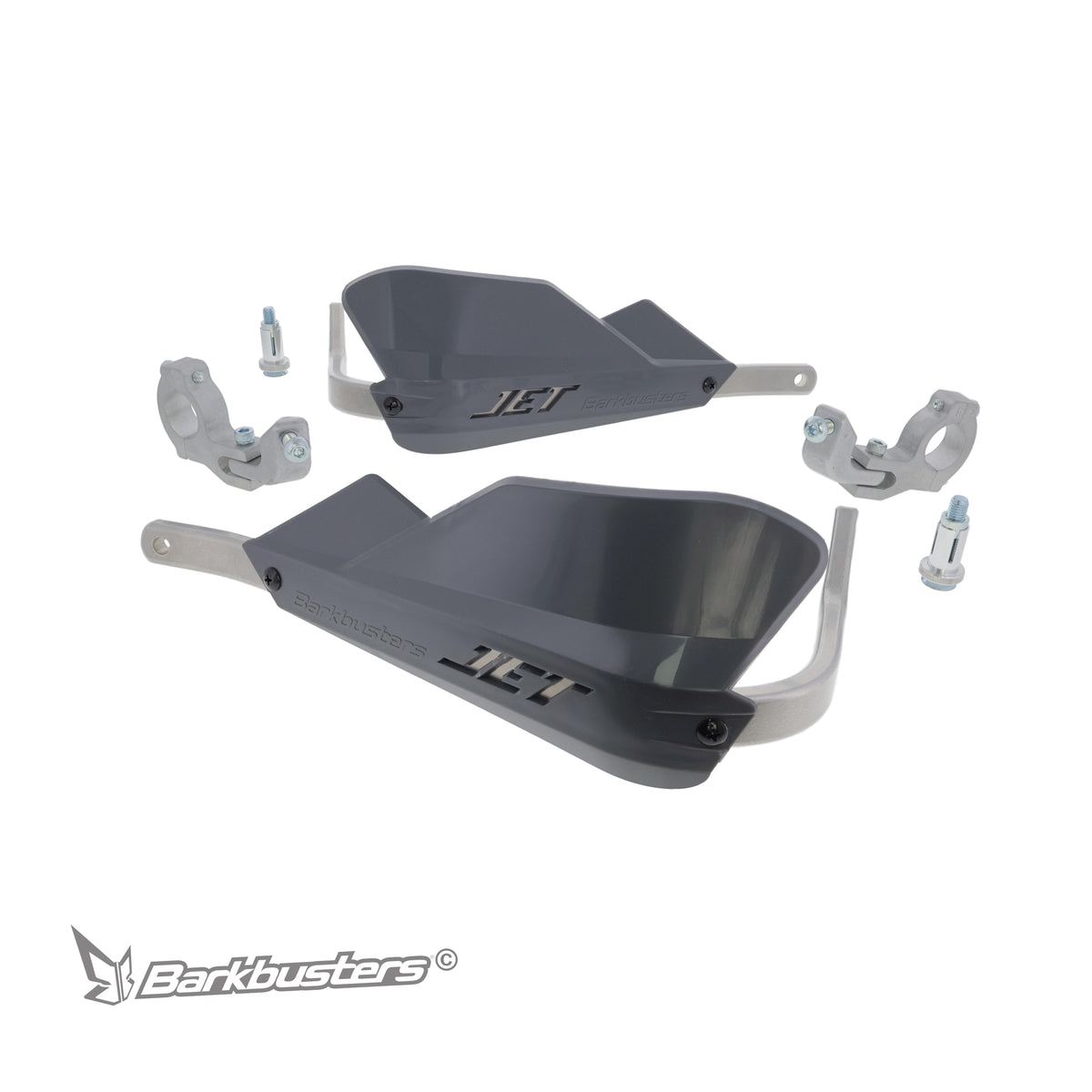 BarkBusters JET HandGuard Kit (Two Point Tapered Mount)