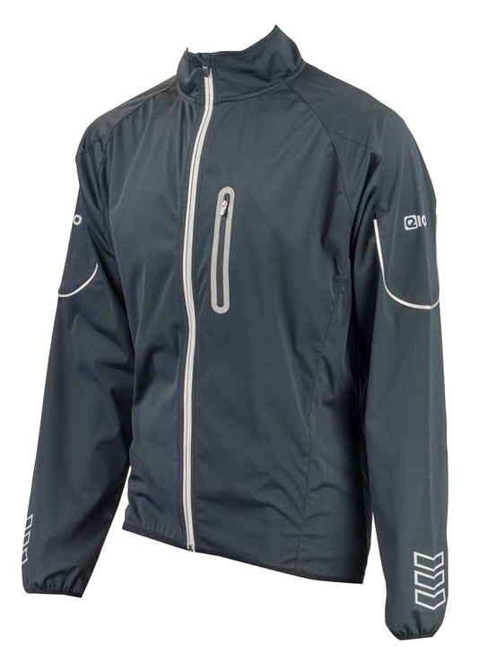 Eigo Mistral Windproof Cycling Jacket Black - M