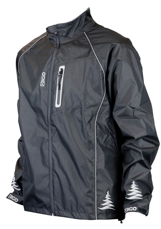 Eigo Delta Waterproof Cycling Jacket Black - S