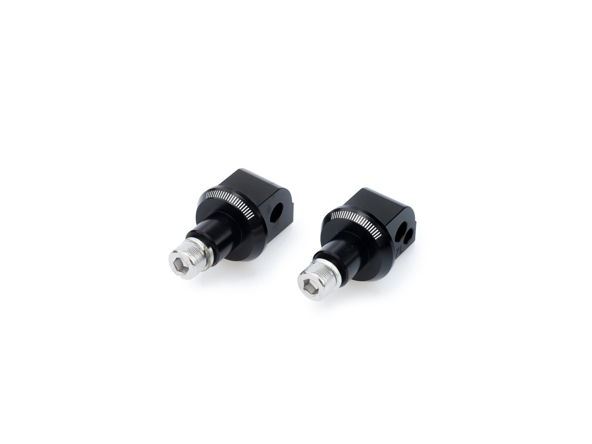 Puig Pillion Footpeg Adaptors (Black)