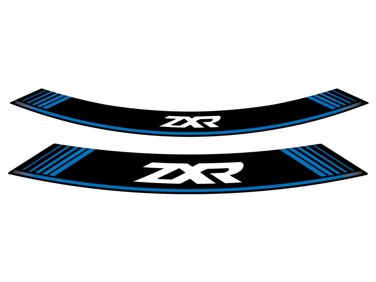 Wheel Rim Stickers - Blue