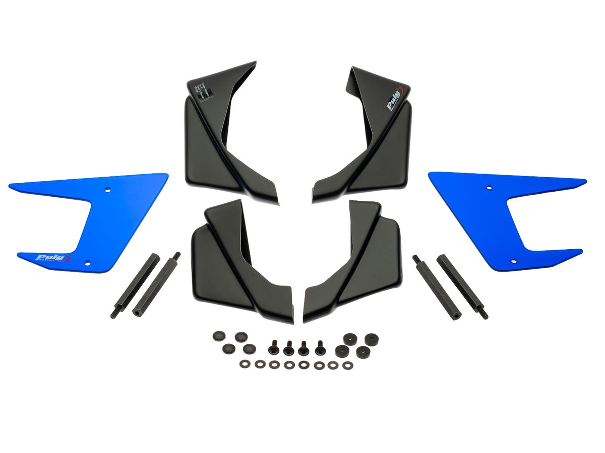 Naked Downforce Spoilers - Blue