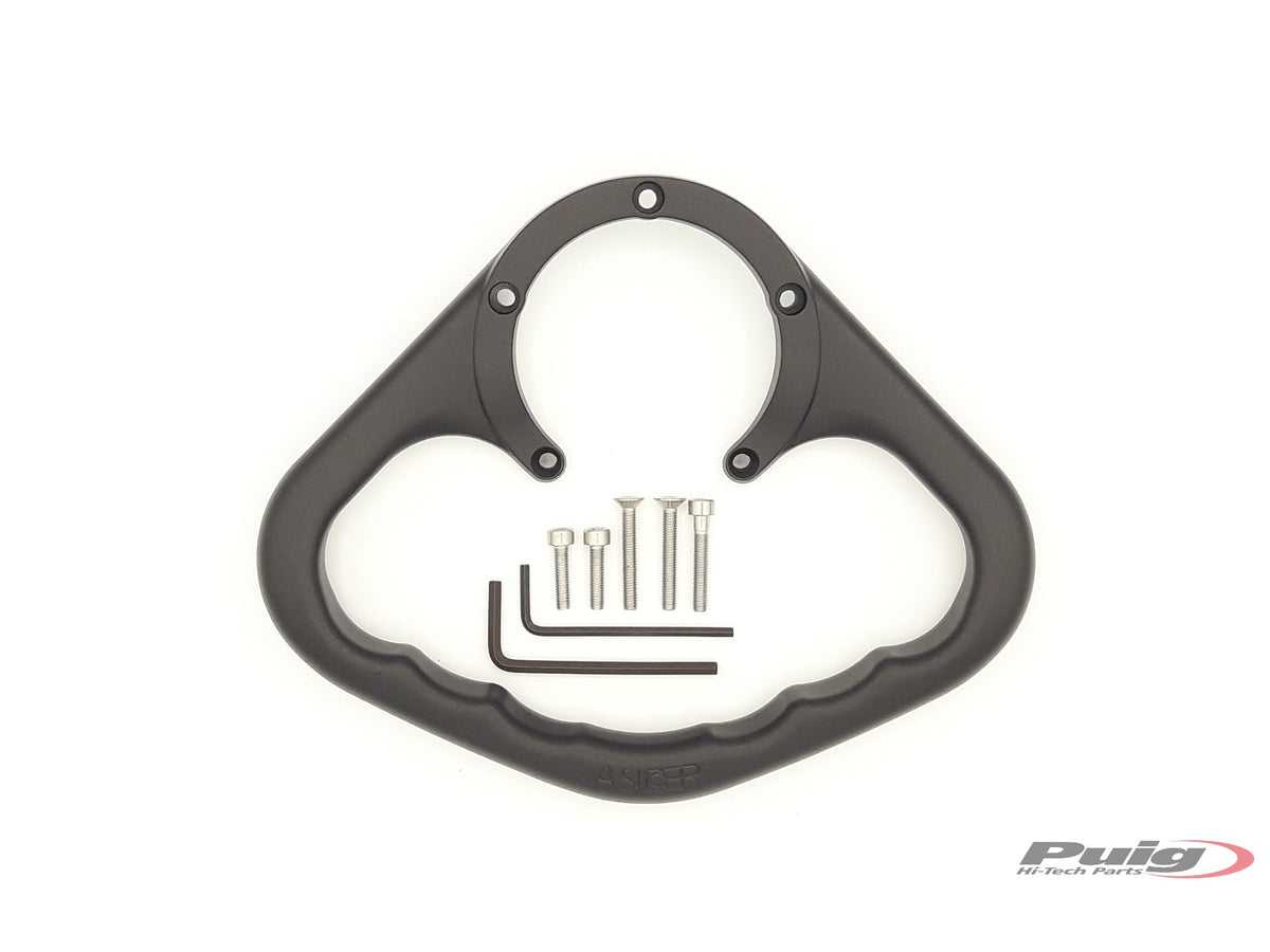 Puig Fuel Tank Pillion Hand Grips (Black)