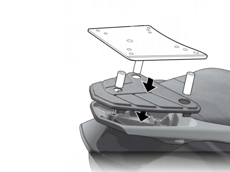 SHAD Top Box Fitting Kit