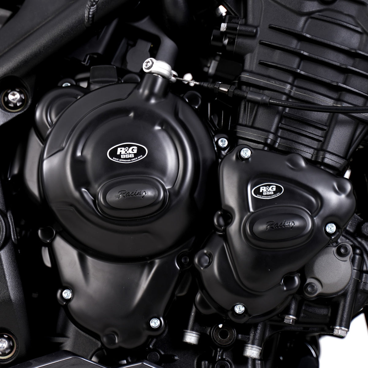 Engine Case Cover Race Kit (3-piece) for Triumph Speed Triple 1200 RS '21-, Speed Triple 1200 RR '22- & Speed Triple 1200RX '25-