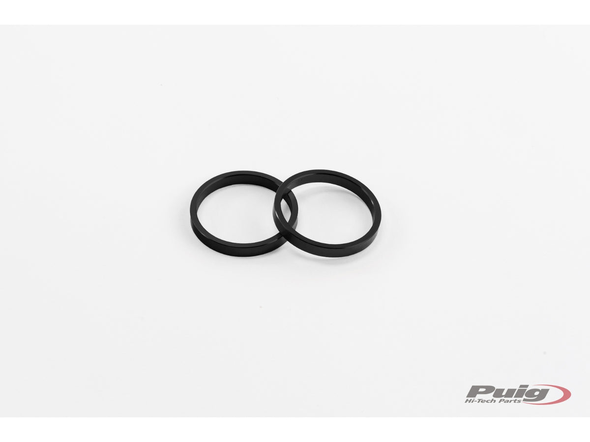 Rings For Short Bar Ends - Black