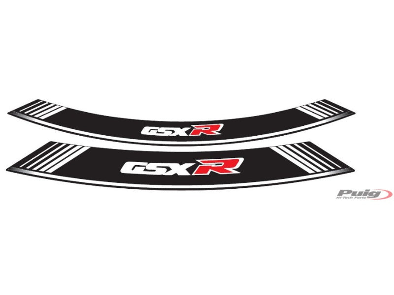 Wheel Rim Stickers - White