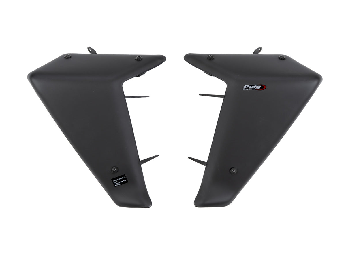 Naked Downforce Spoilers - Matt Black