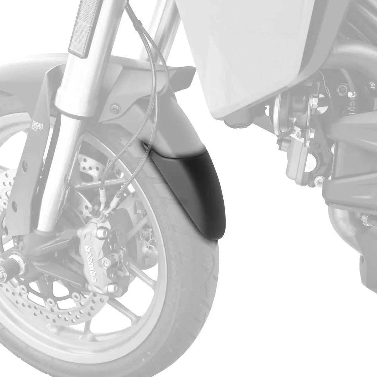 R&G Fender Extender for Ducati Multistrada 1260 Pikes Peak '18-'20, Multistrada V2 '21-'24, Multistrada V2 S '21-'24, Multistrada 1200 Enduro '16-'20, Multistrada 950 '17-'21, Multistrada 1200/S '17- & Multistrada 1260 '18-'20 (Please read descripti