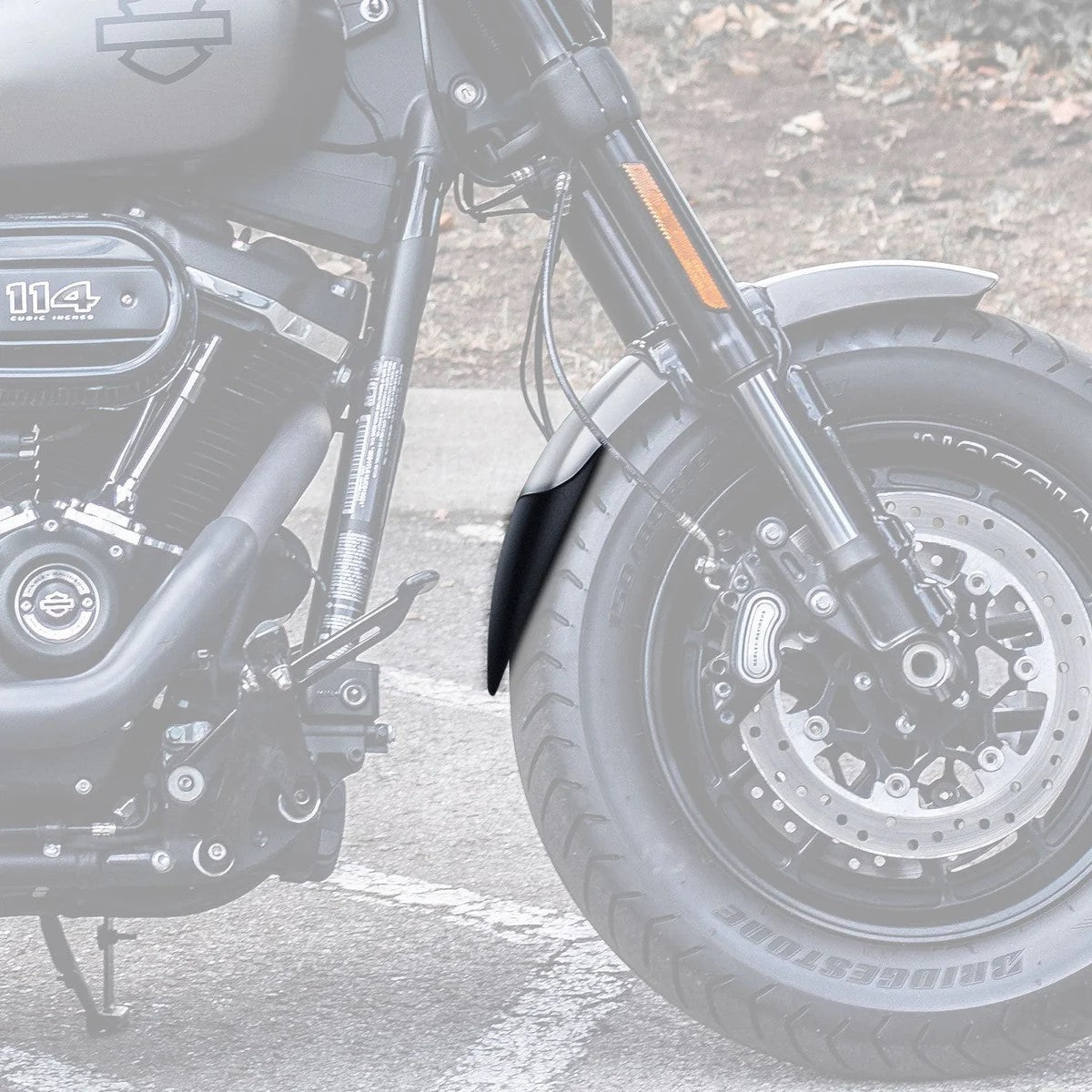 R&G Fender Extender for Harley Davidson Fat Bob (107) '18- & Davidson Fat Bob (114) '18-
