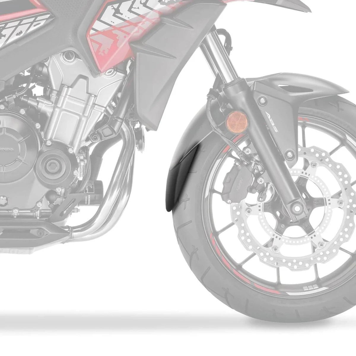 R&G Fender Extender for Honda CB 500 X '13-'18, CB 500 F '13-'21 & CBR 500 R '13-'21.
