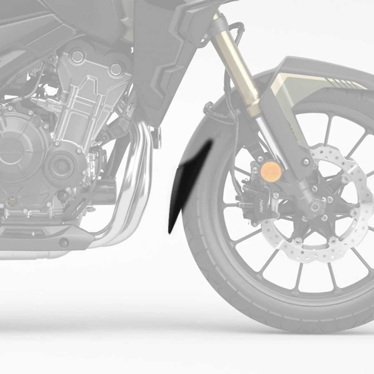 R&G Fender Extender for Honda NX 500 '24- & CB 500 X '22-'24.