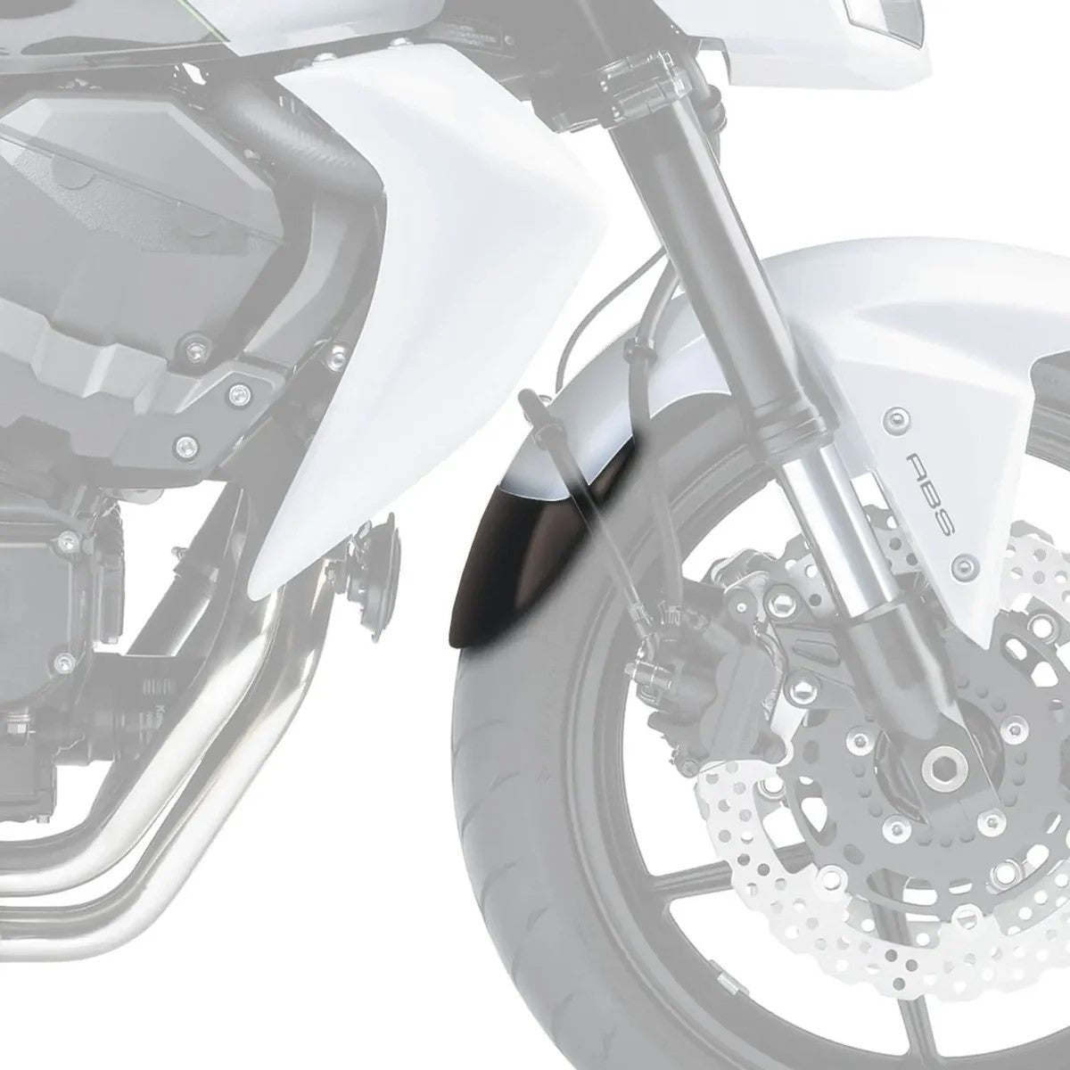R&G Fender Extender for Kawasaki ER-6F '09-'11, ER-6N '09-'11, Ninja ZX-6R '03-'04, Z 1000 '03-'06, Z 750 '03-'12 & Z 750 S '03-'12.